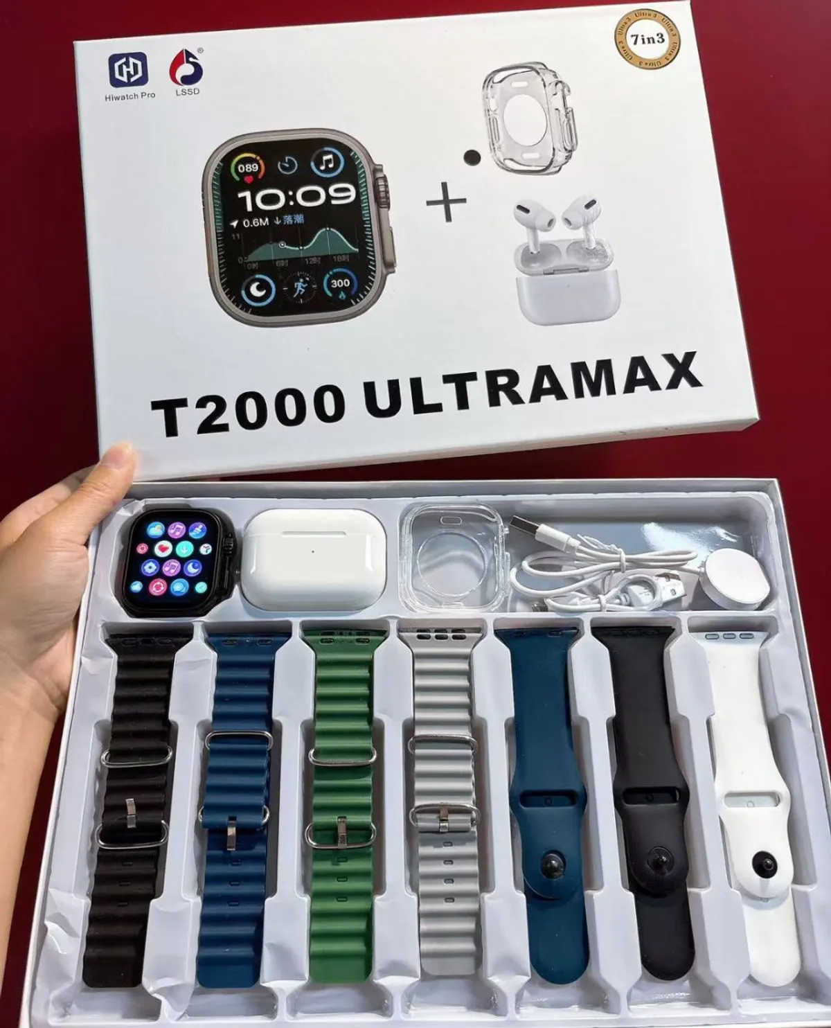 T2000 Ultra Max Smart Watch Black Version