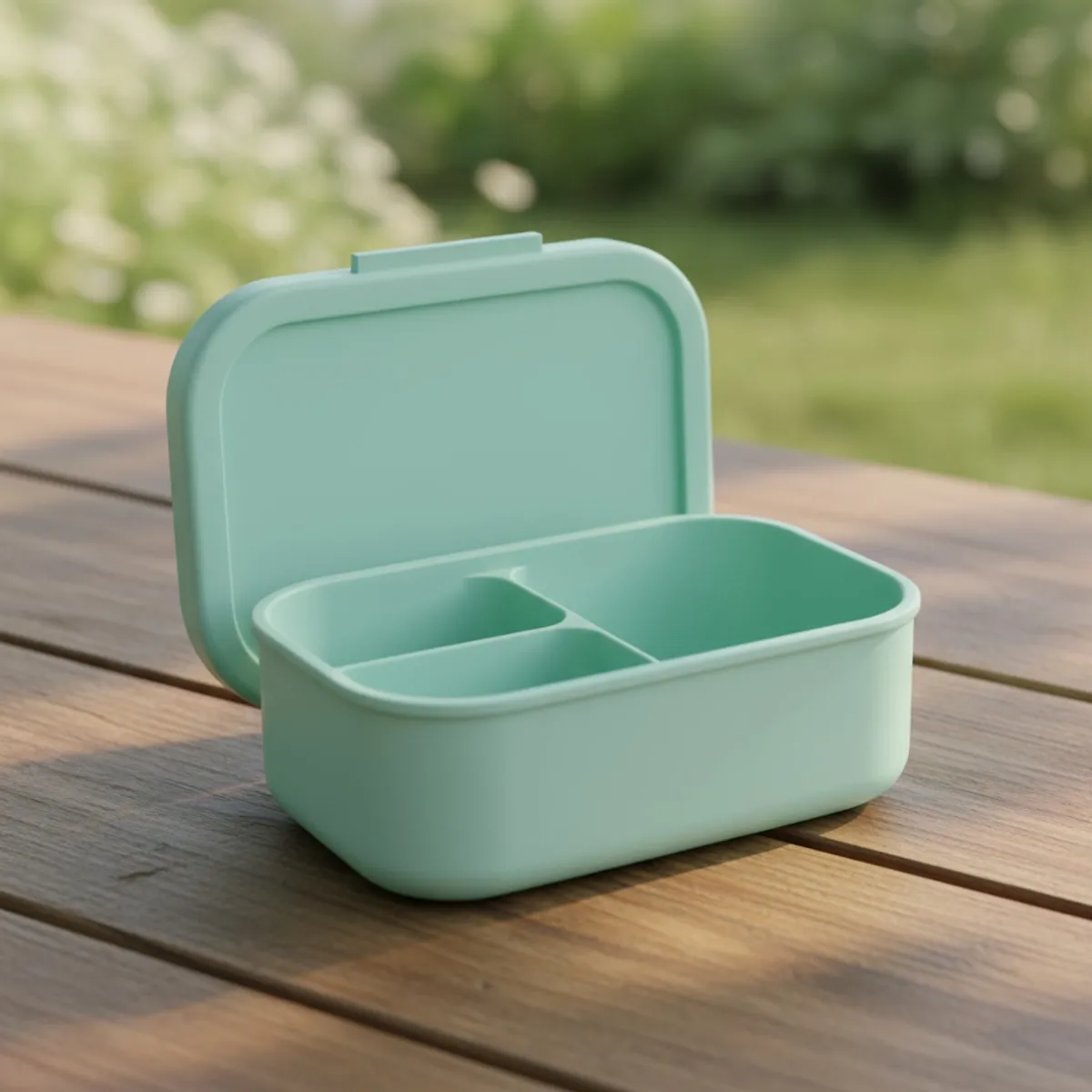Silicone Water Bottle & Bento Box Set - 100% Food-Grade, Eco-Friendly for Kids-350 ml water bottle, 800 ml bentobox - Green