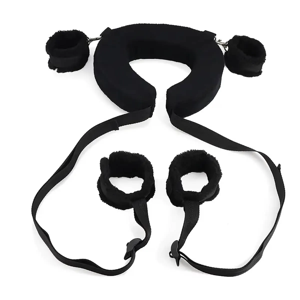 Couples Faux Fur Sex Restraint Bondage