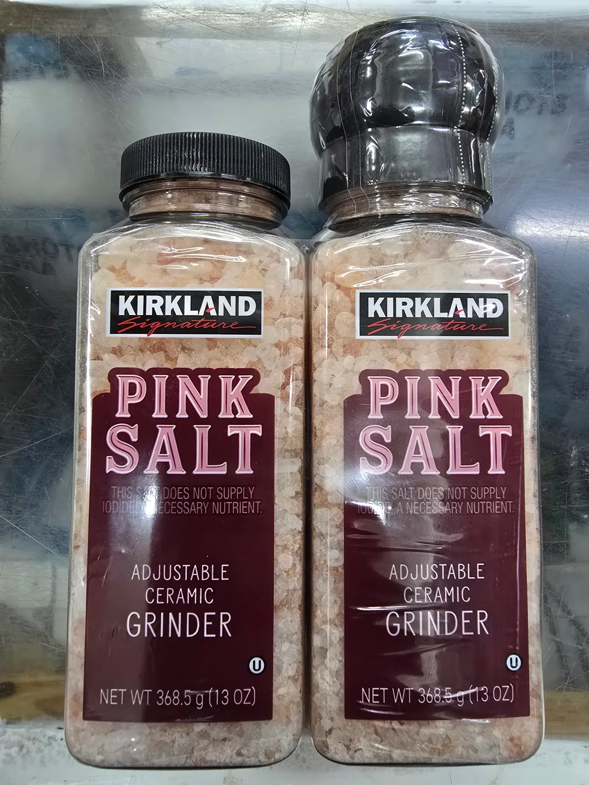 Kirkland Signature Pink Salt 13oz (W/ Grinder & Refill)