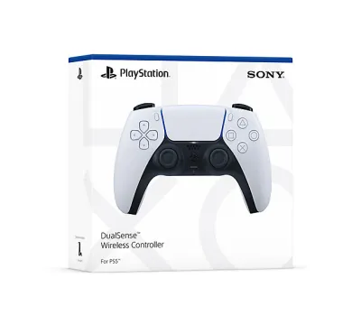 PlayStation 5 DualSense Wireless Controller For PlayStation 5 and PC – White