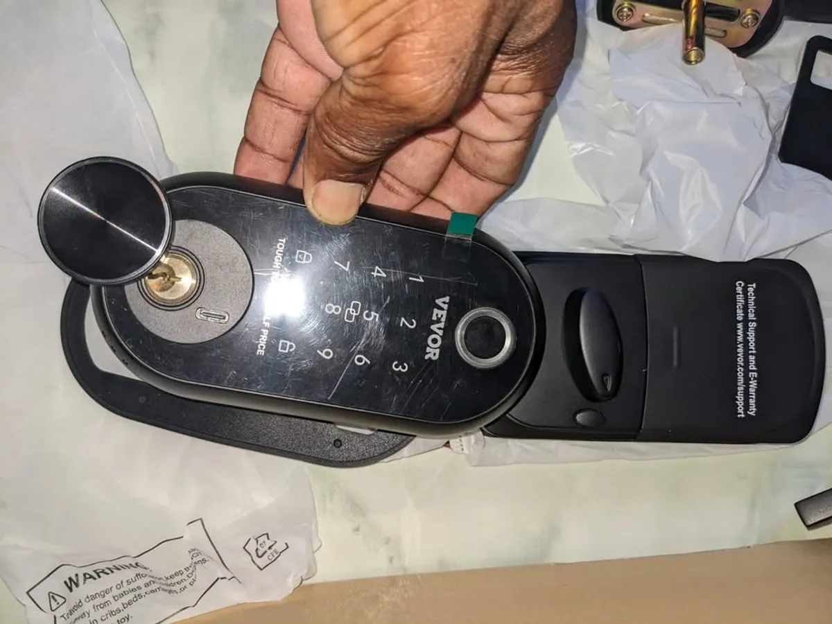 5-in-1 Smart Door Lock with Handle