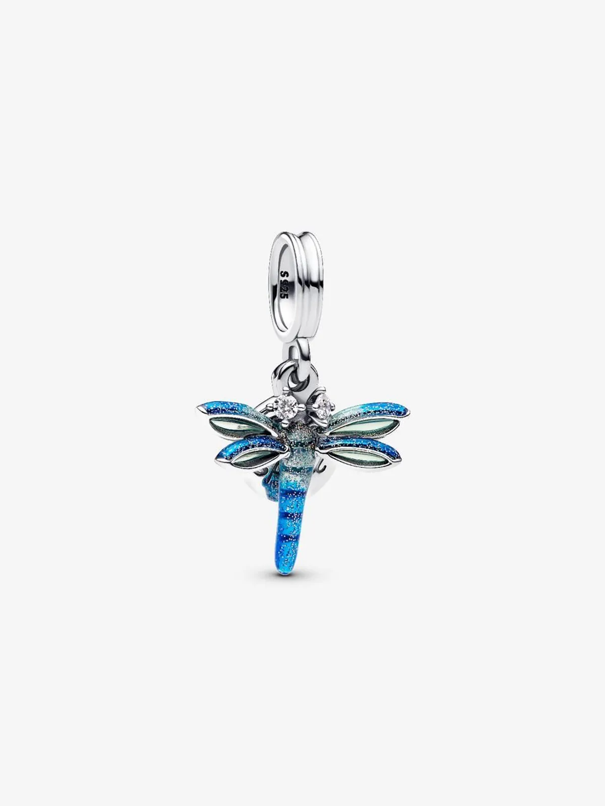 Original Pandora Dragonfly double dangle charm