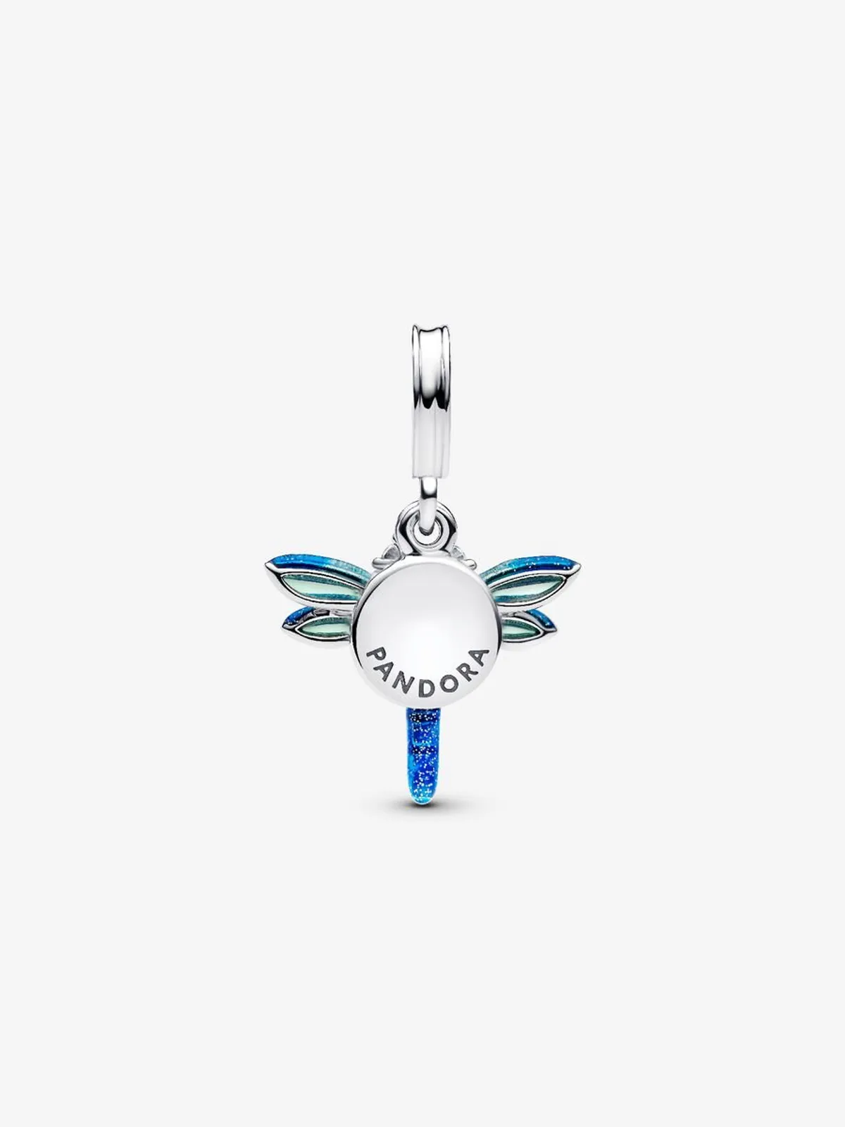 Original Pandora Dragonfly double dangle charm