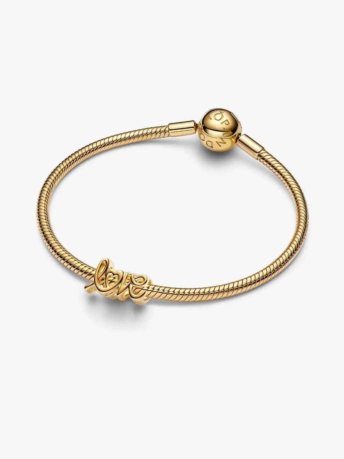 Original Pandora Handwritten love charm