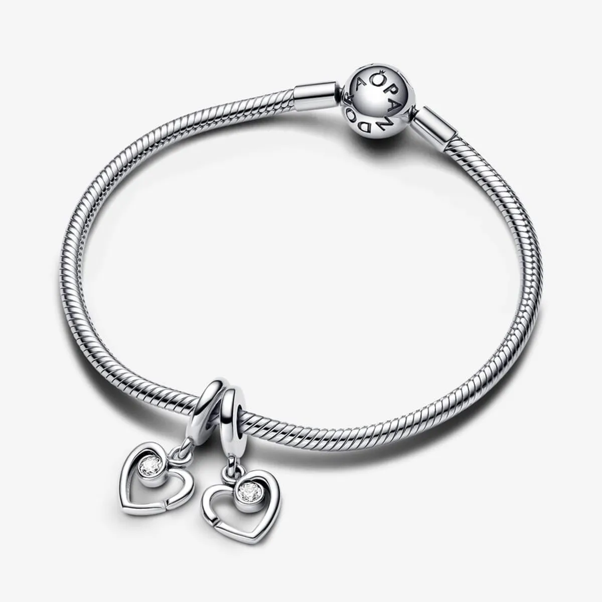 Original Pandora Forever & Always splittable dangle charm