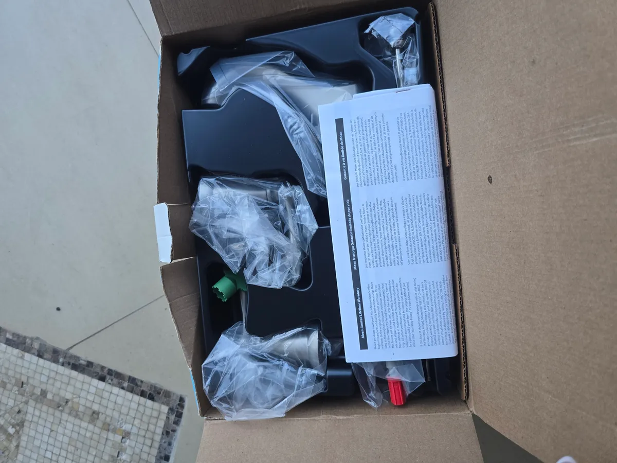 New moen bathroom faucet