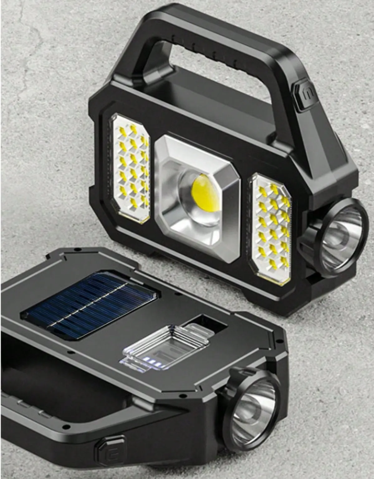 Portable Solar Light, Lantern (6 Lighting Modes, White Light)