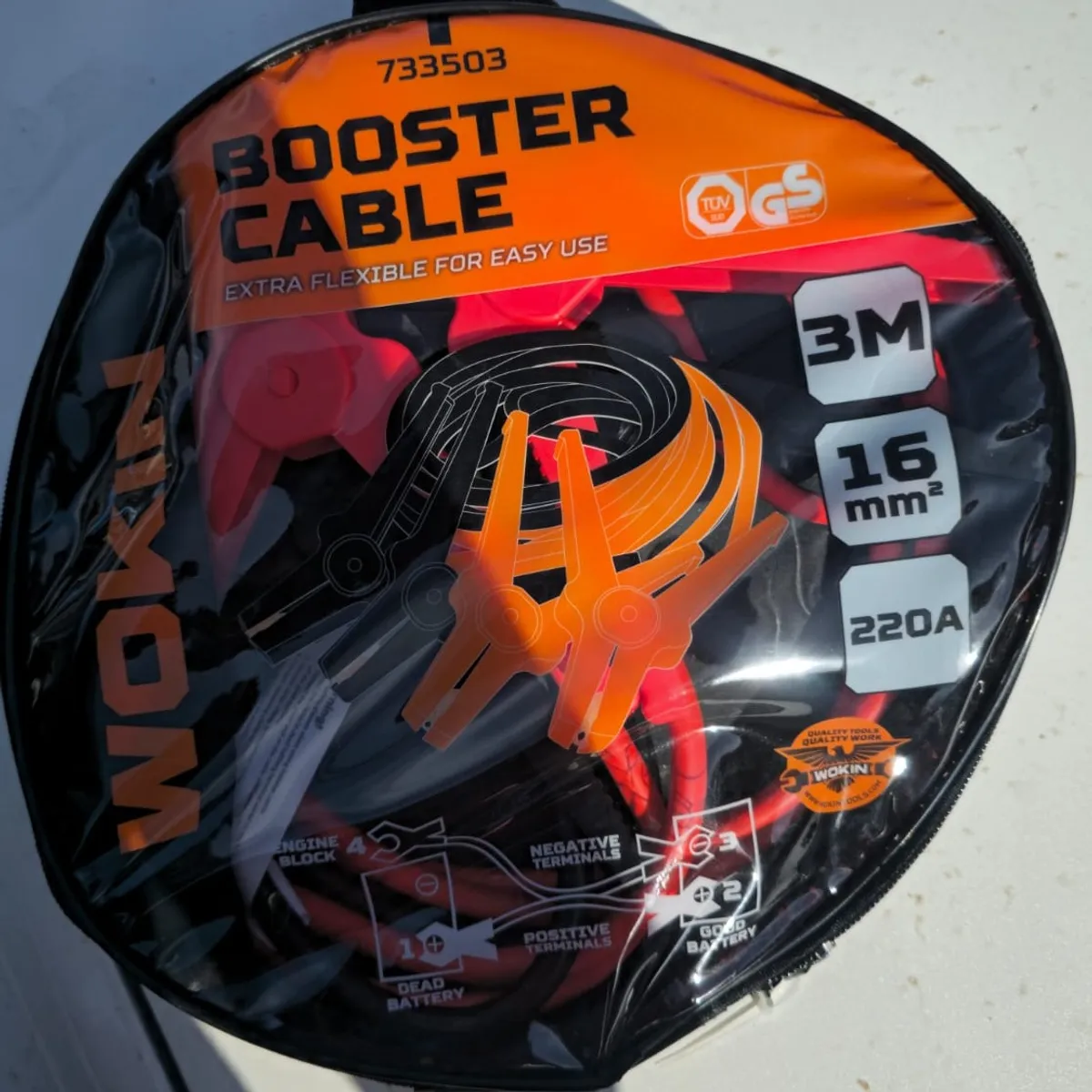 BOOSTER CABLE/JUMPER CABLE
