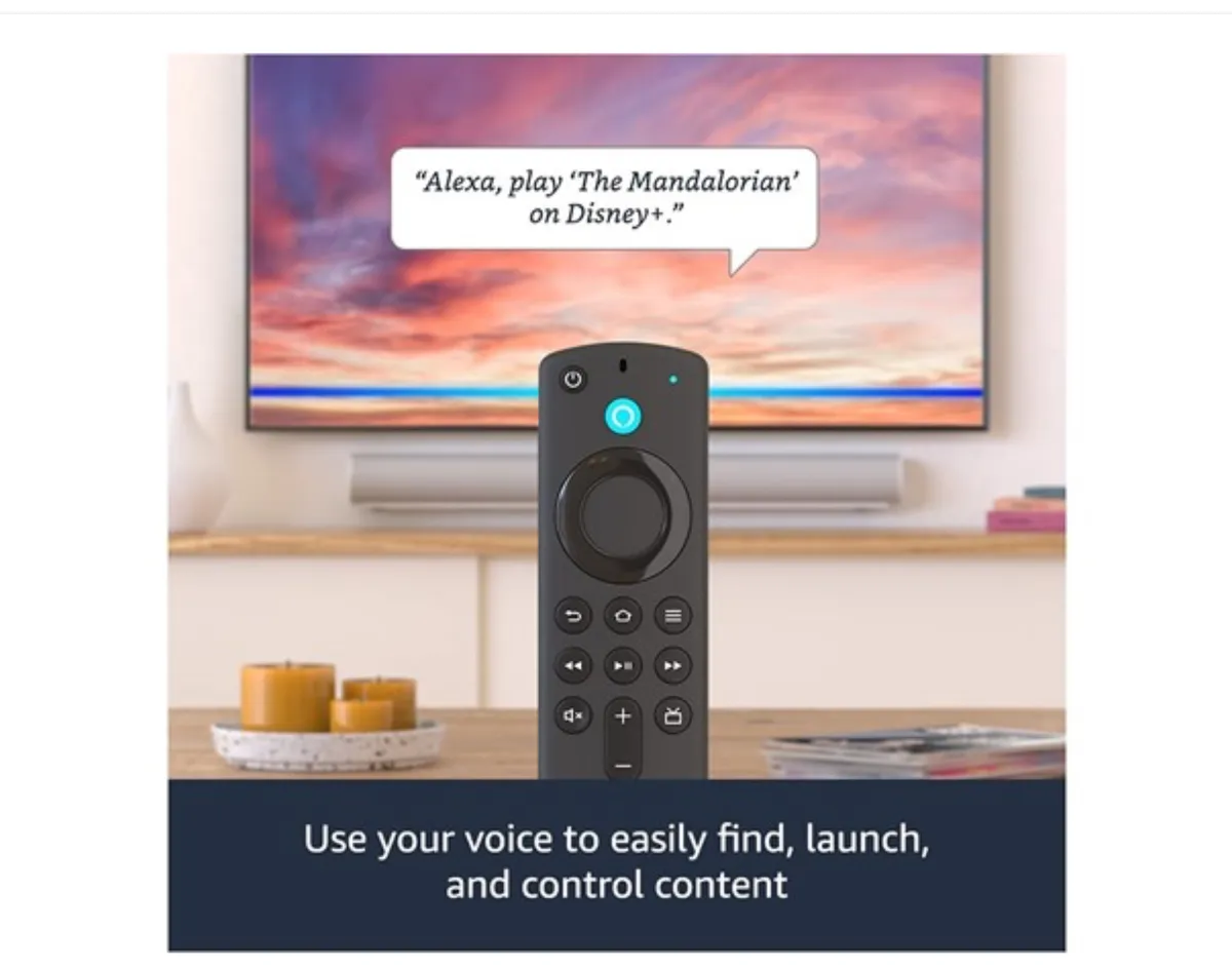 Amazon Fire TV Stick 4K with Alexa Voice Remote