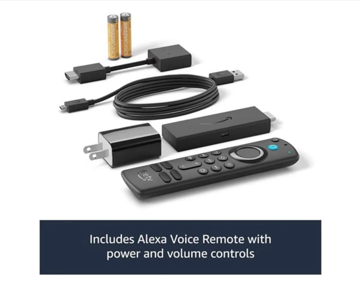 Amazon Fire TV Stick 4K with Alexa Voice Remote