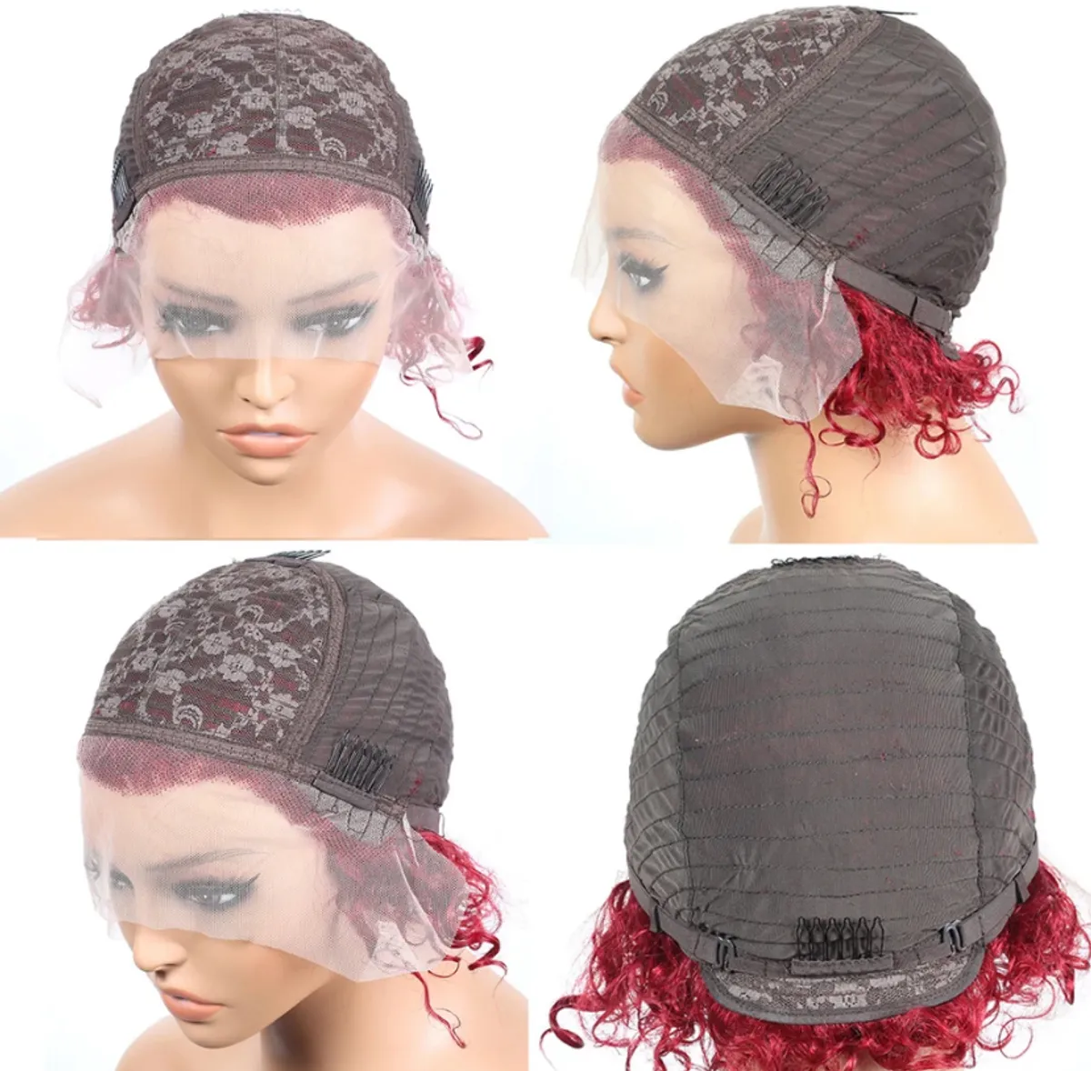 Human Hair Pixie Wig