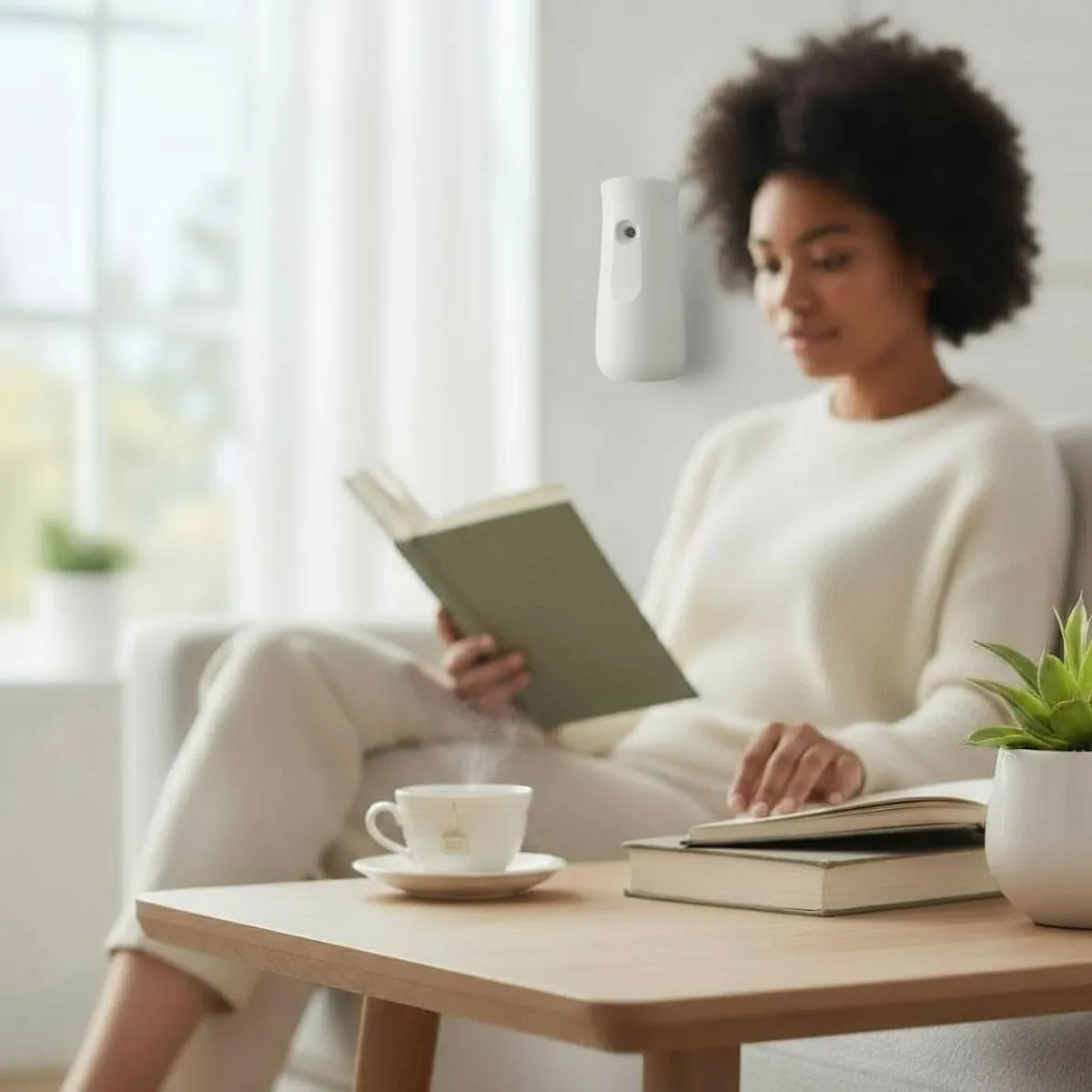 Great Value LINEN FRESH Automatic Air Freshener & Refill Spray Kit, 6.17 oz (2 AA Batteries not included)