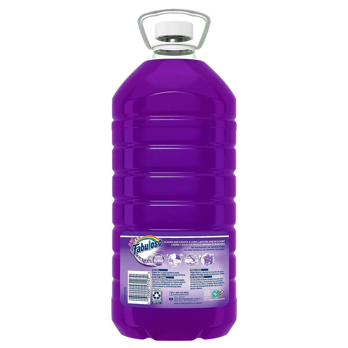 Fabuloso Antibacterial Multipurpose Disinfectant with Lavender Freshness 6.2 L