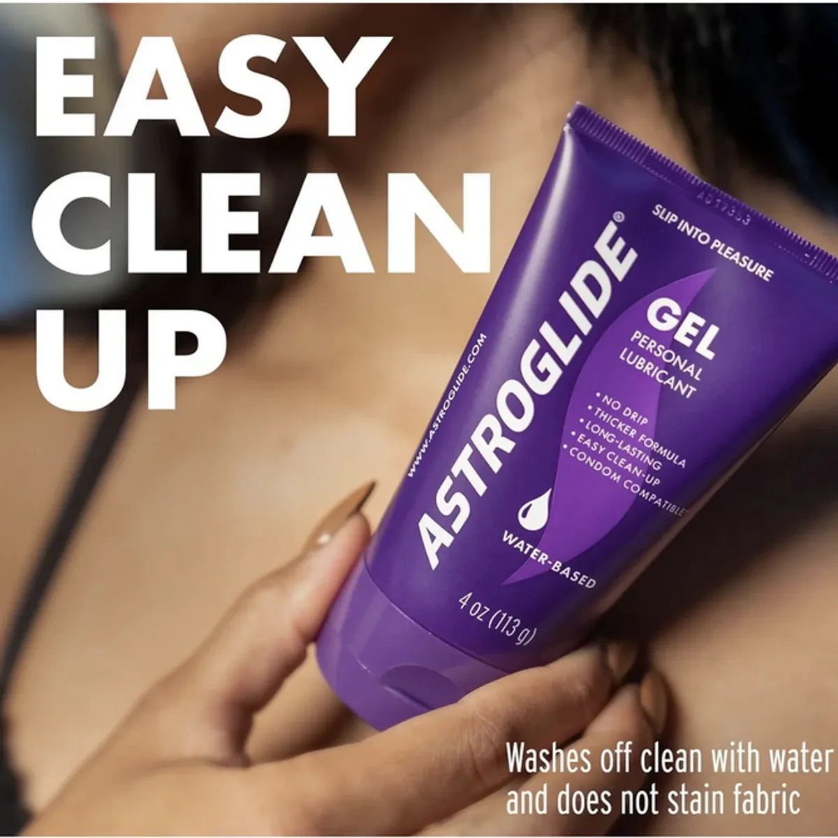 Astroglide Water Based Ultra Gentle Gel Personal Lubricant – 4oz