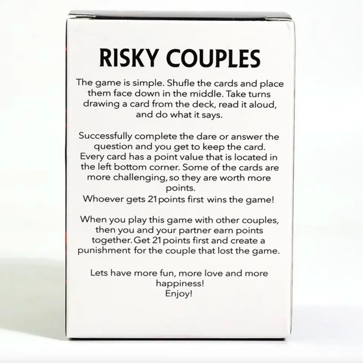 Risky Couples – Drinking Game – 150 Spicy Dares & Questions