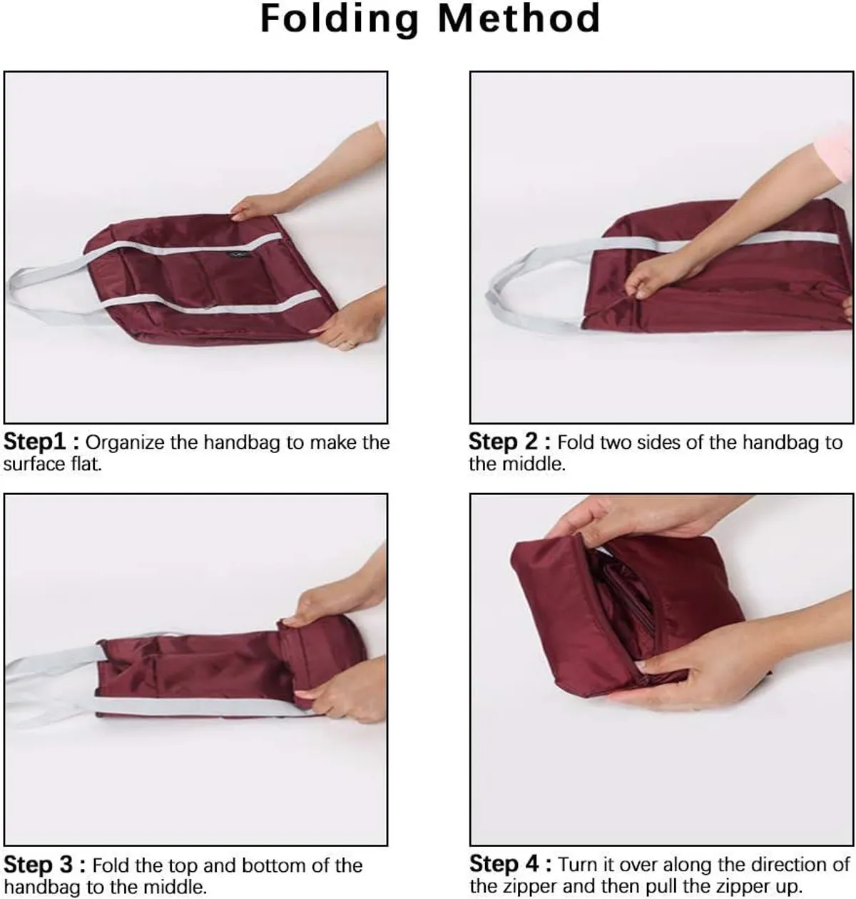 Travel Bag, Duffel Bag, Waterproof Lightweight Carry-on Bags, Suitable for Overnight, Holiday, Shopping, Weekends, Outing, Gym. (1 Bag), Wine Red