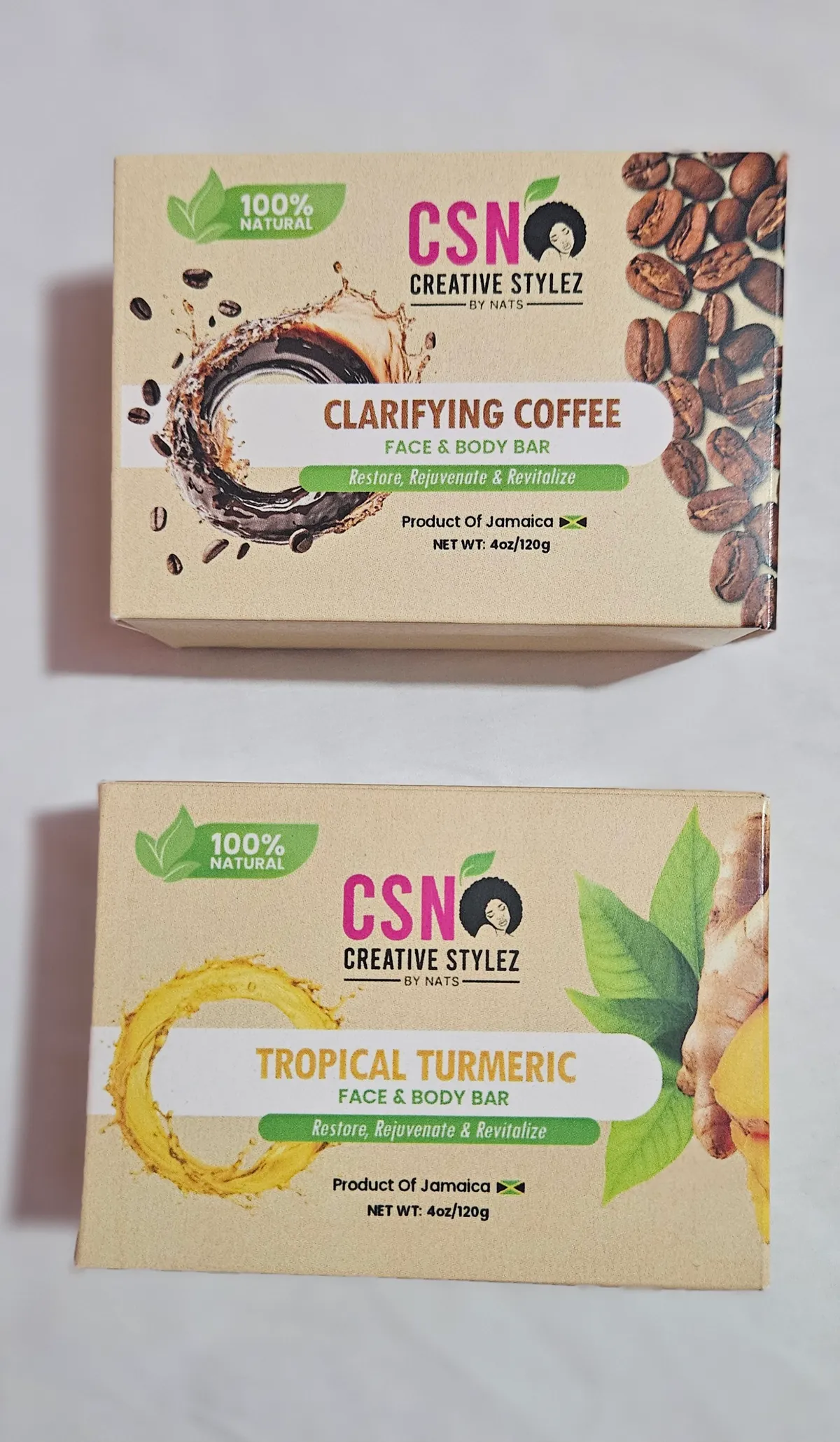 Tropical Turmeric Face & Body Bar (4oz/120mL)