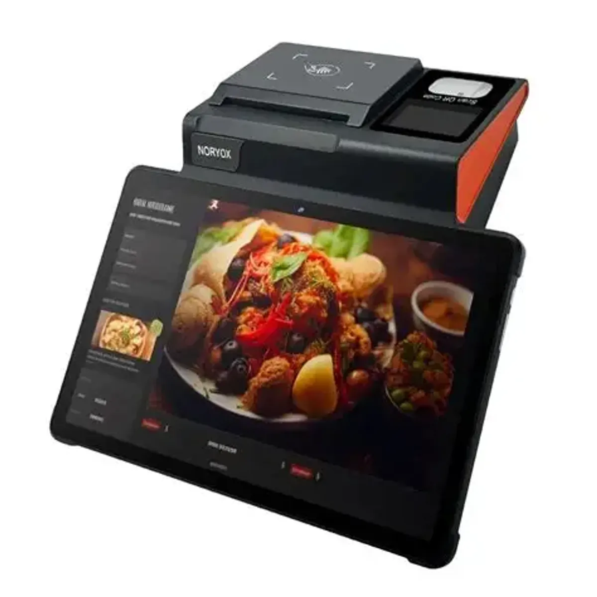 Desktop Touch Screen, Point of Sale System Single Screen Cash Register Pos Machine Android Display. All in One Handheld Pos Terminal
