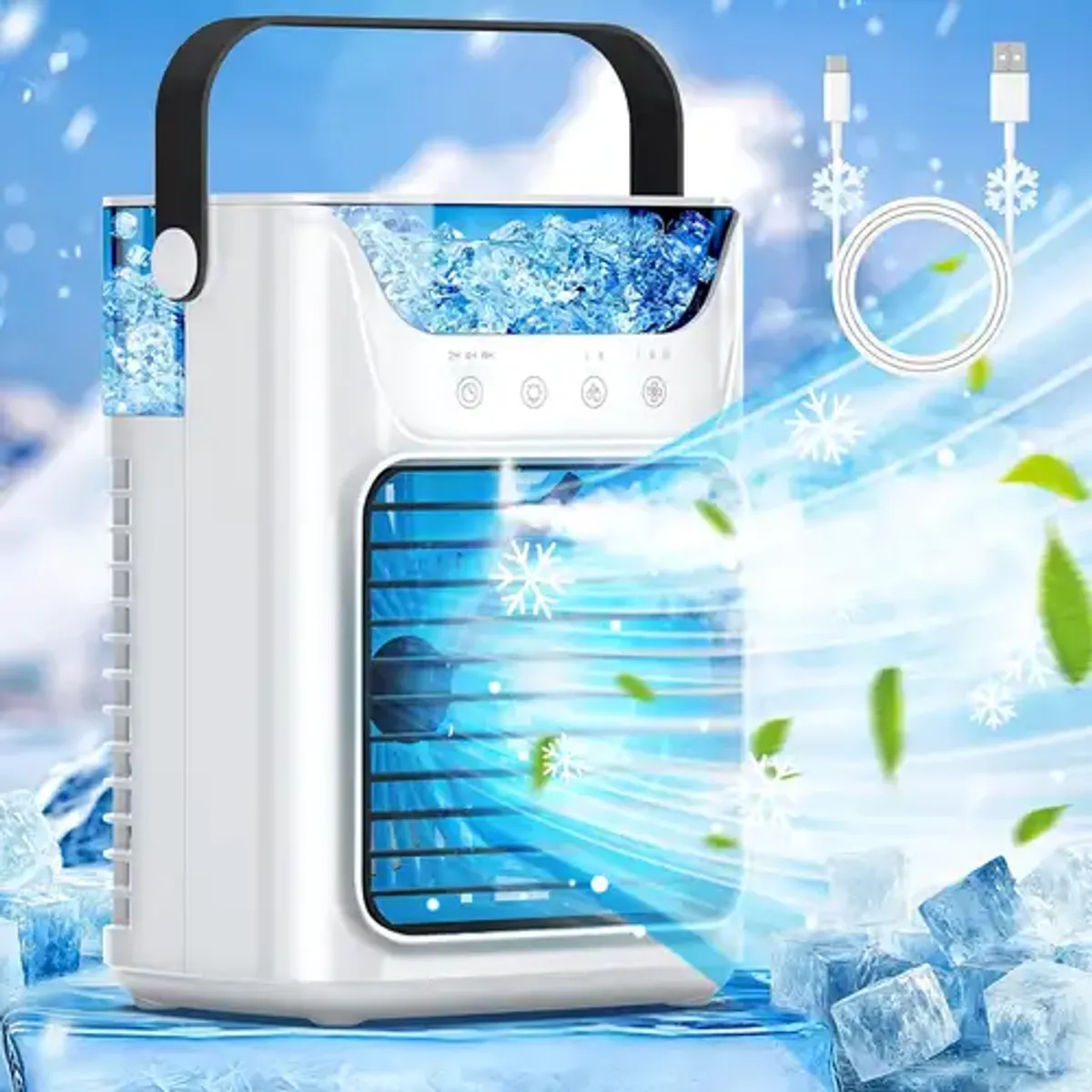 Ice Cooling Fan