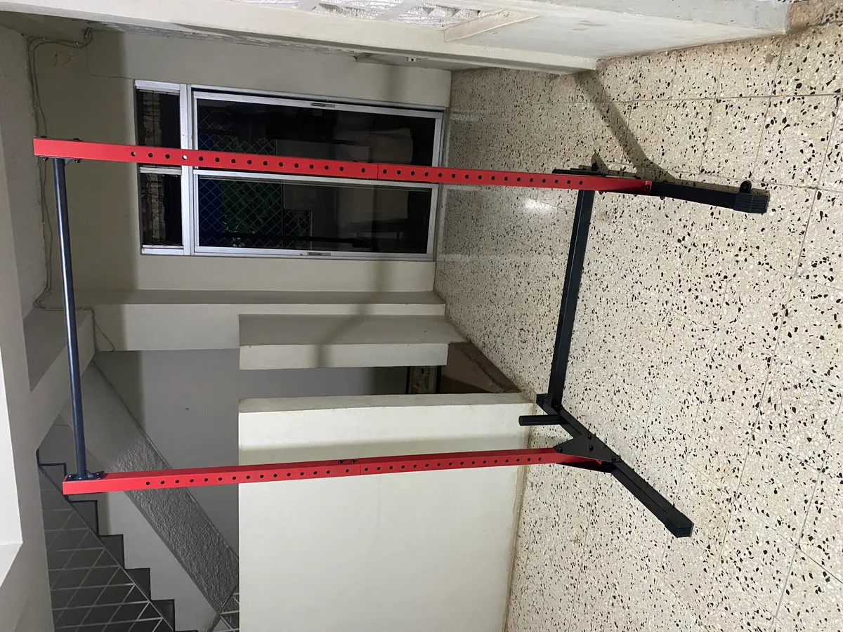 Pull-Up Bar + Squat Rack (Freestanding)