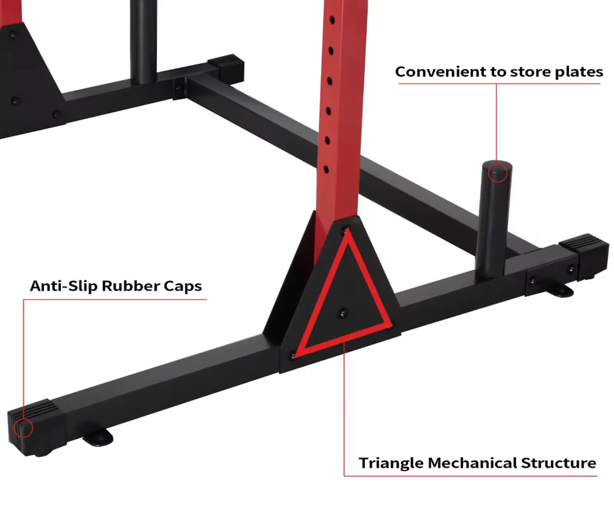 Pull-Up Bar + Squat Rack (Freestanding)