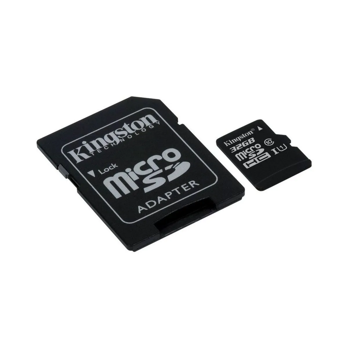 Kingston 32GB MicroSDHC Memory Card, Class 10 UHS-I, Up to 80MB/s, High-Speed Storage for Smartphones, Tablets, Cameras, and Smart Devices