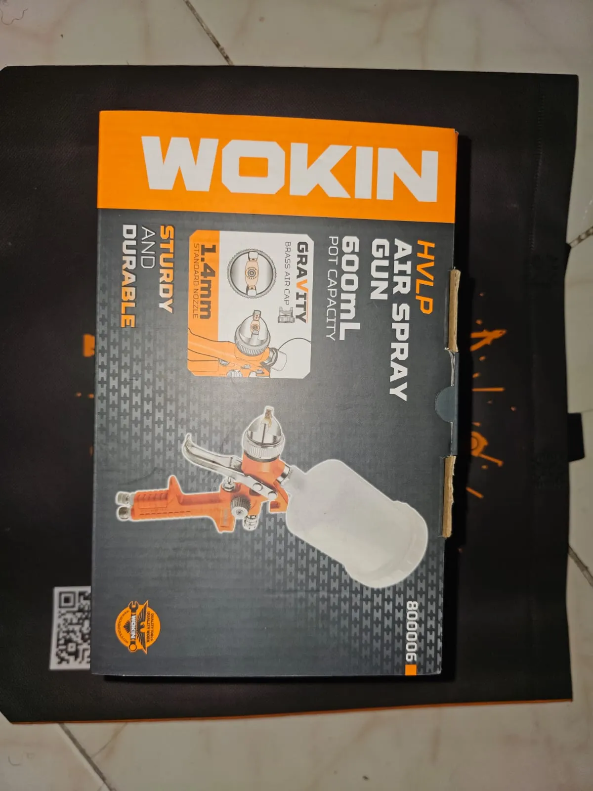 1.4MM 600CC HVLP AIR SPRAY GUN