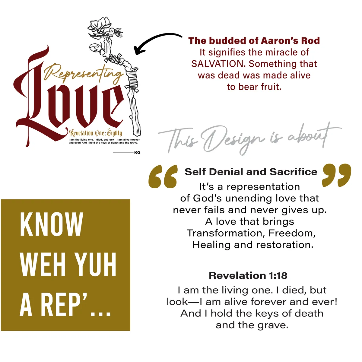 Representing LOVE T-Shirt (KQ Remnant Collection)