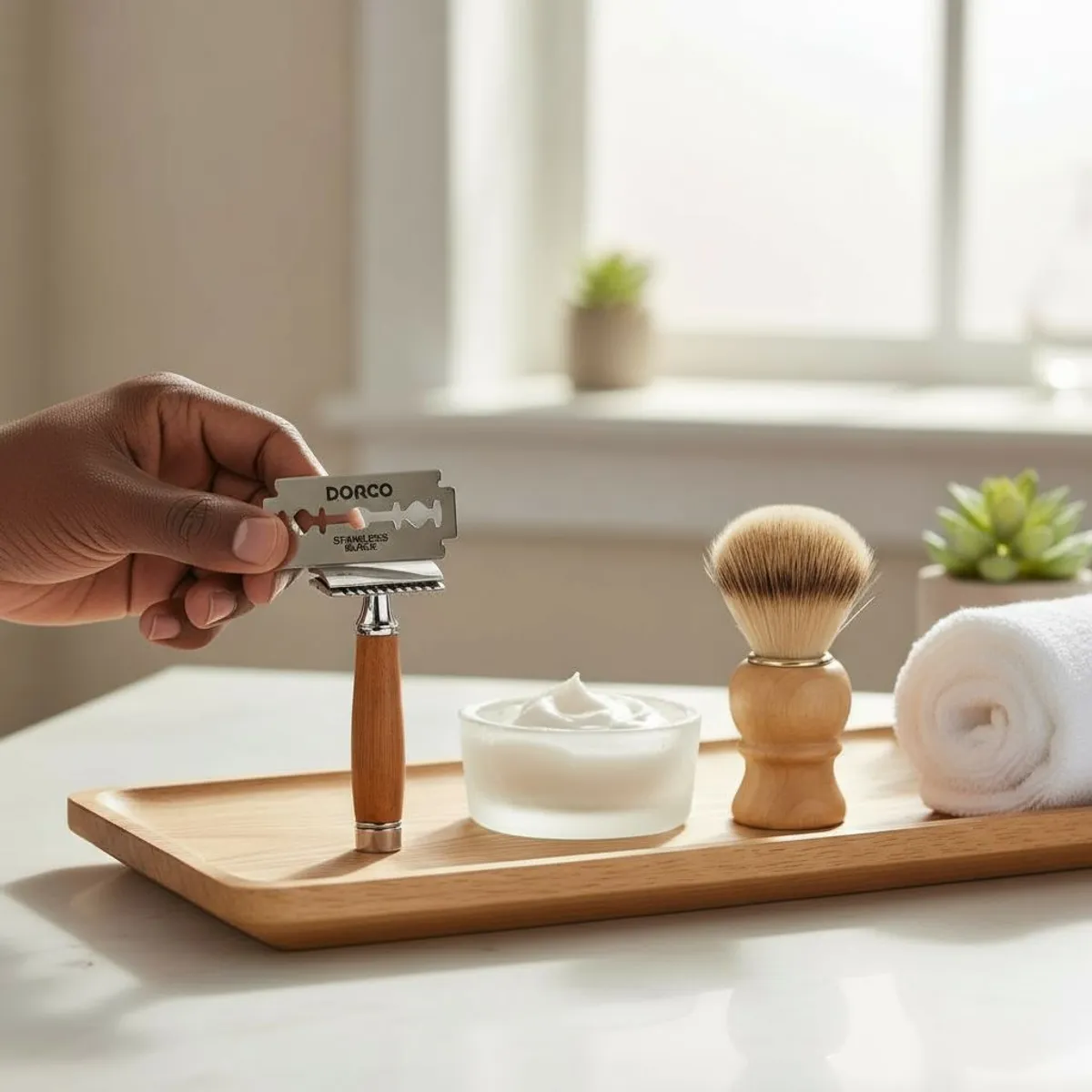 Dorco ST301 Platinum Extra Double Edge Razor Blades 30 Count, Super Sharp for Smooth, Precise Shave, 3Pk