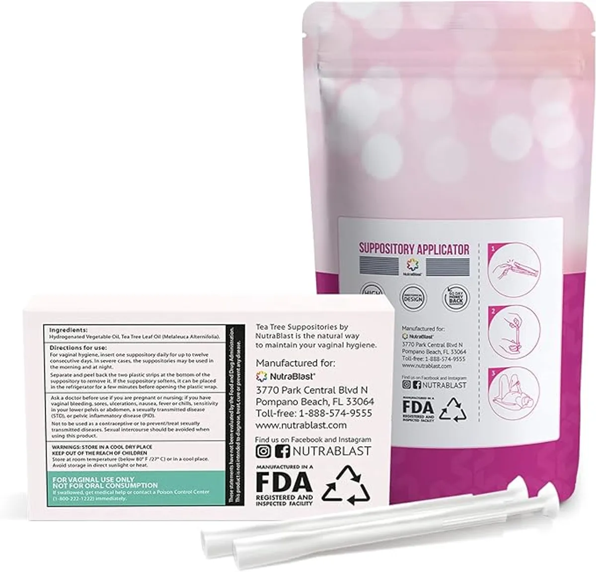 NutraBlast Suppository Applicators